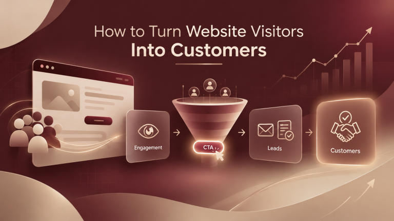 How to Turn Website Visitors Into Customers